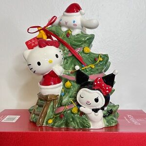 Hello Kitty Blue Sky Ceramics Christmas Tree Decor Piece Holiday 2024